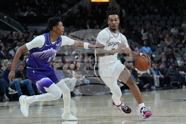 Jazz Spurs Basketball