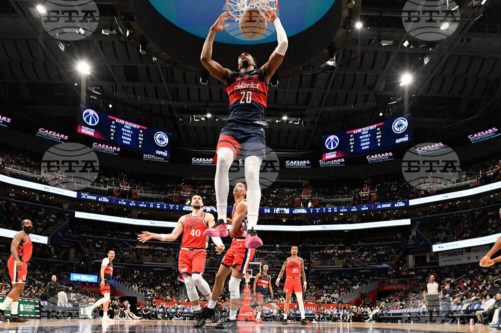 Clippers Wizards Basketball