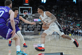 Jazz Spurs Basketball