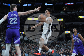 Jazz Spurs Basketball