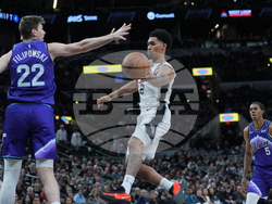 Jazz Spurs Basketball