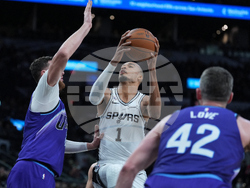 Jazz Spurs Basketball