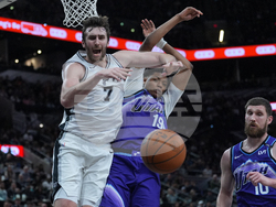 Jazz Spurs Basketball