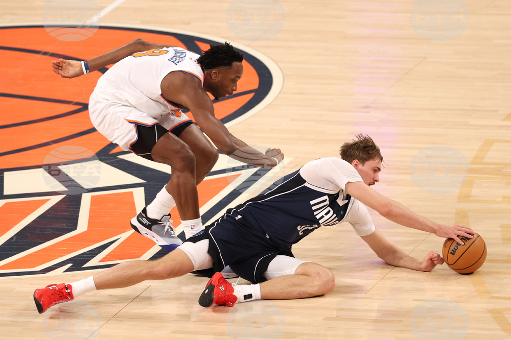 Mavericks Knicks Basketball