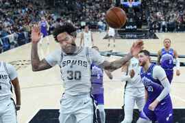 Jazz Spurs Basketball