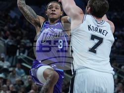 Jazz Spurs Basketball