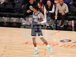 Mavericks Knicks Basketball