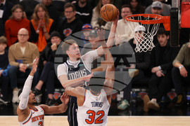 Mavericks Knicks Basketball