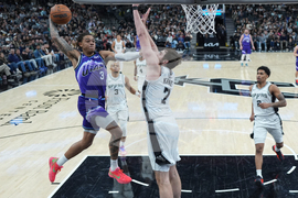 Jazz Spurs Basketball