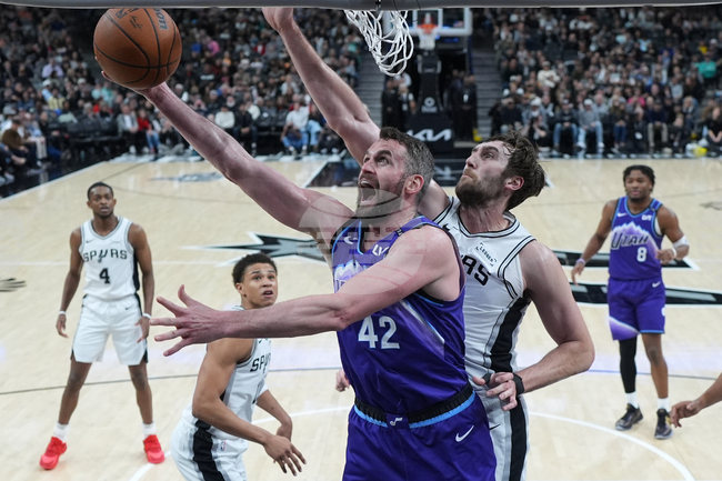 APTOPIX Jazz Spurs Basketball