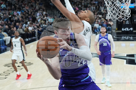 Jazz Spurs Basketball