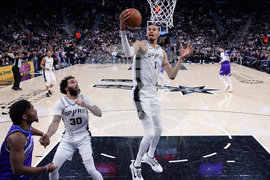 Jazz Spurs Basketball