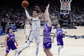 Jazz Spurs Basketball