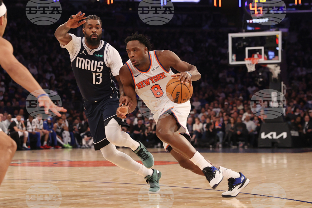 Mavericks Knicks Basketball