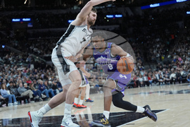 Jazz Spurs Basketball