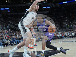 Jazz Spurs Basketball