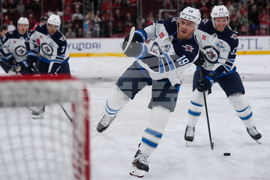 Jets Blackhawks Hockey