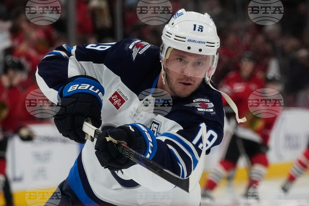 Jets Blackhawks Hockey