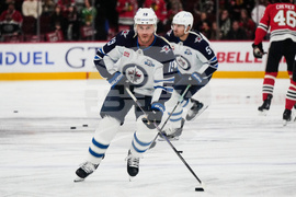 Jets Blackhawks Hockey