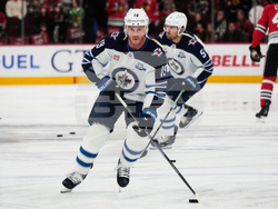 Jets Blackhawks Hockey