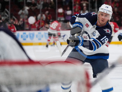 Jets Blackhawks Hockey