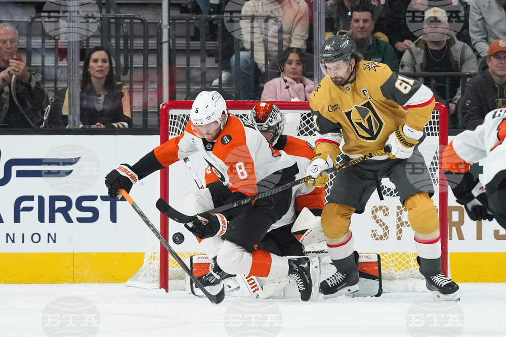 Flyers Golden Knights Hockey