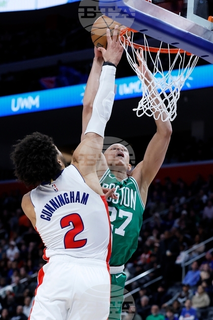 Celtics Pistons Basketball