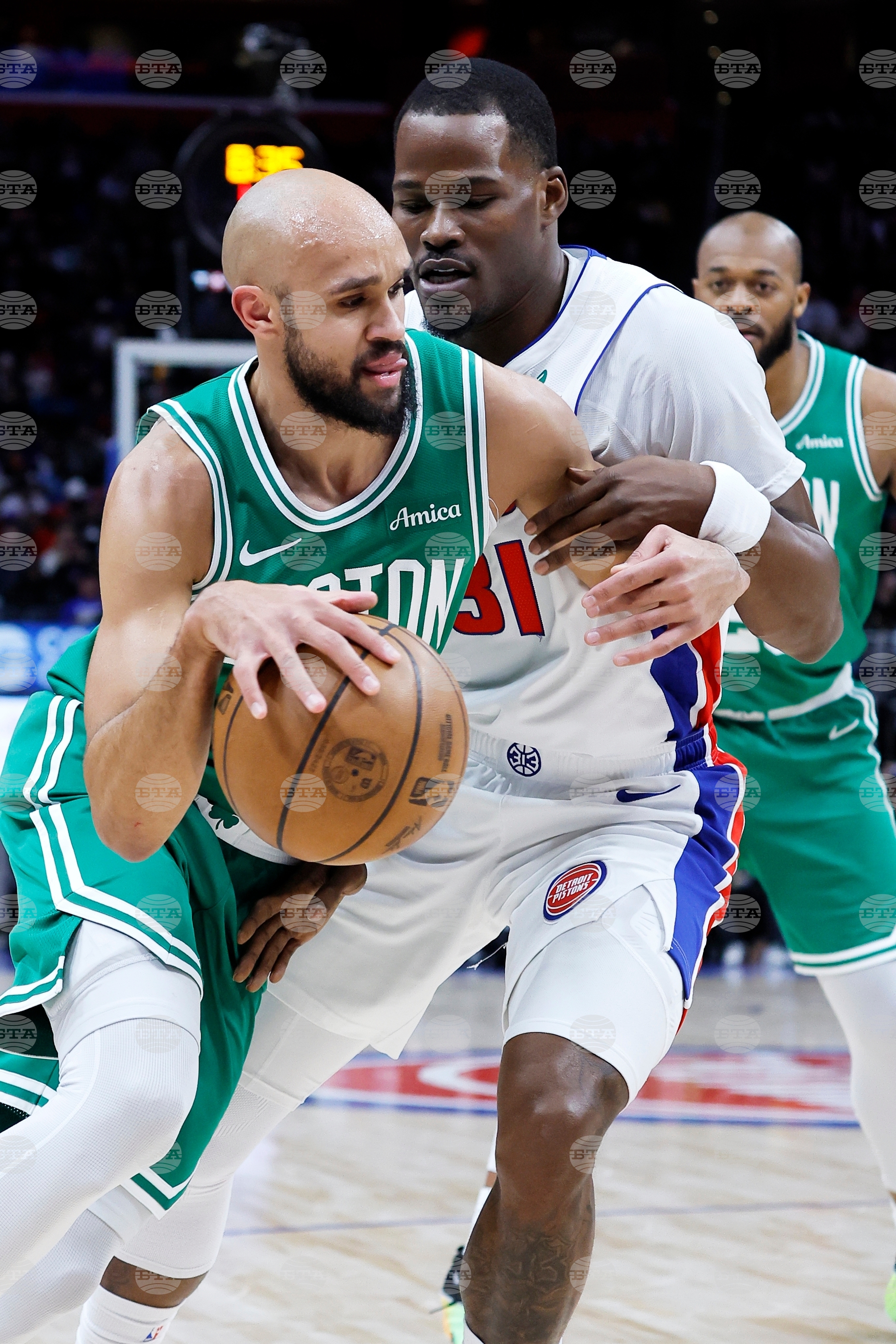 Celtics Pistons Basketball