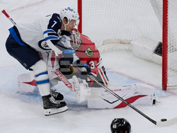 Jets Blackhawks Hockey