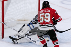 Jets Blackhawks Hockey