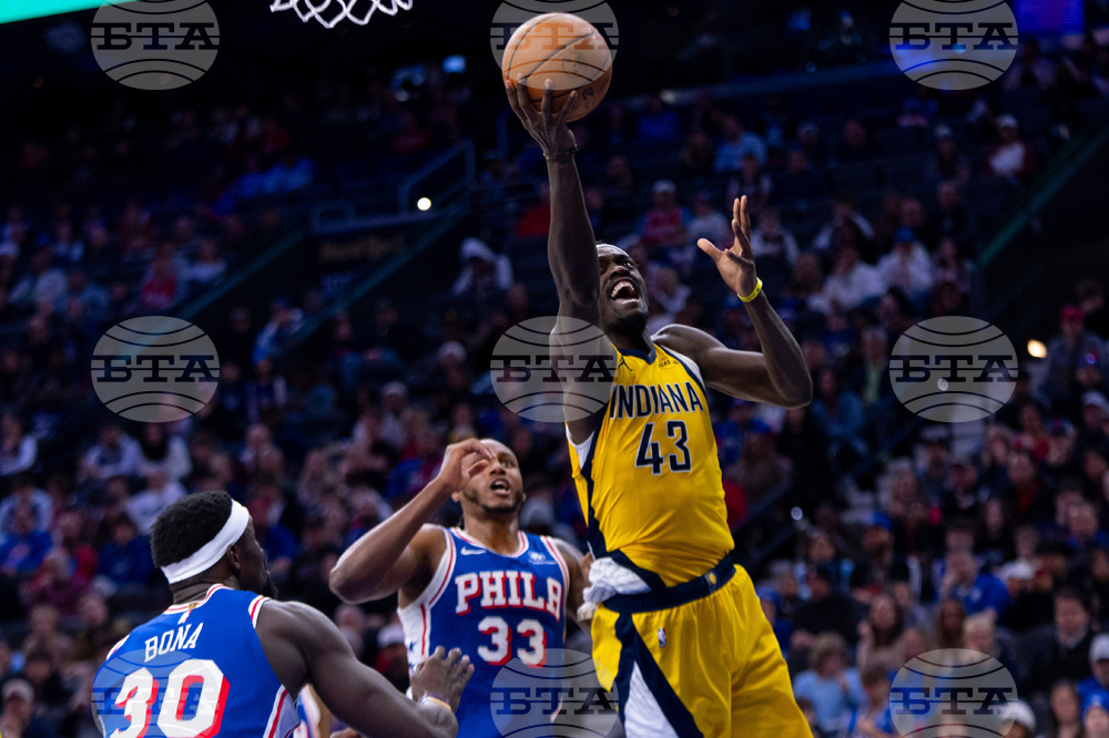 Pacers 76ers Basketball