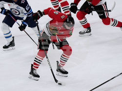 Jets Blackhawks Hockey