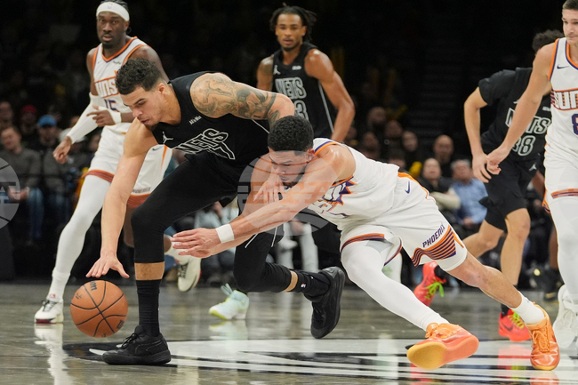 CORRECTION Suns Nets Basketball