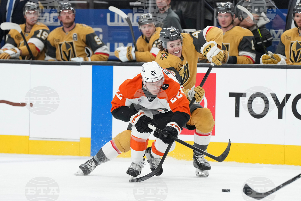 Flyers Golden Knights Hockey