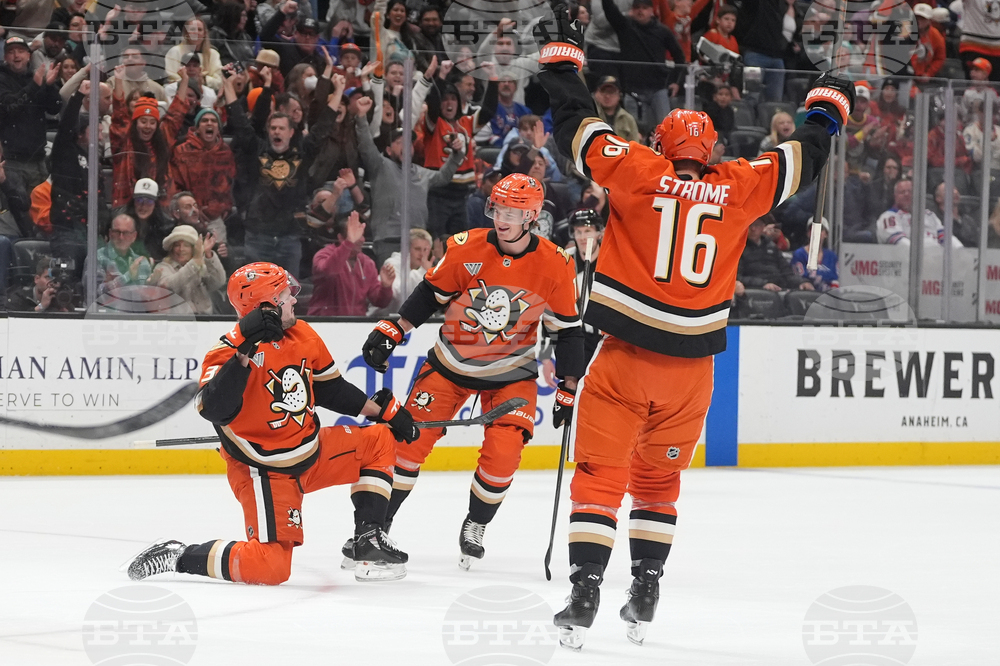 Rangers Ducks Hockey