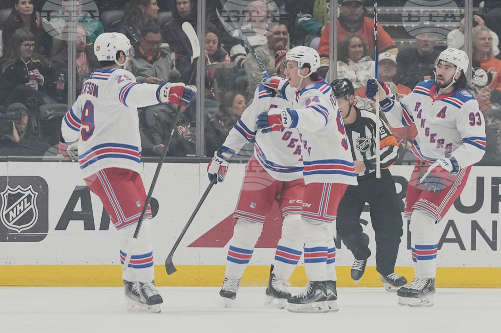 Rangers Ducks Hockey