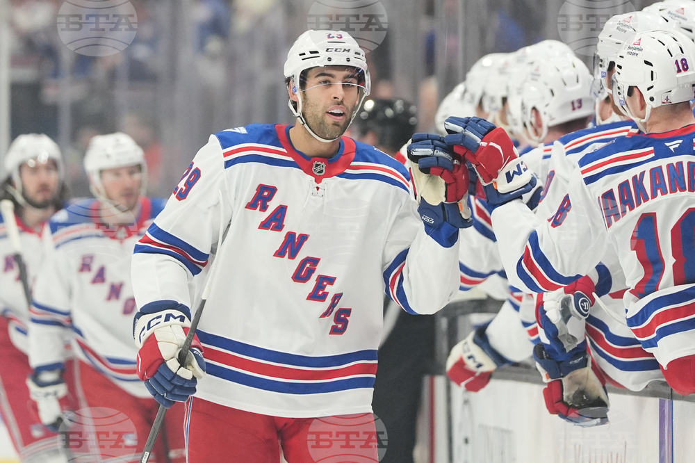 Rangers Ducks Hockey