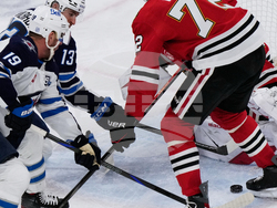 Jets Blackhawks Hockey