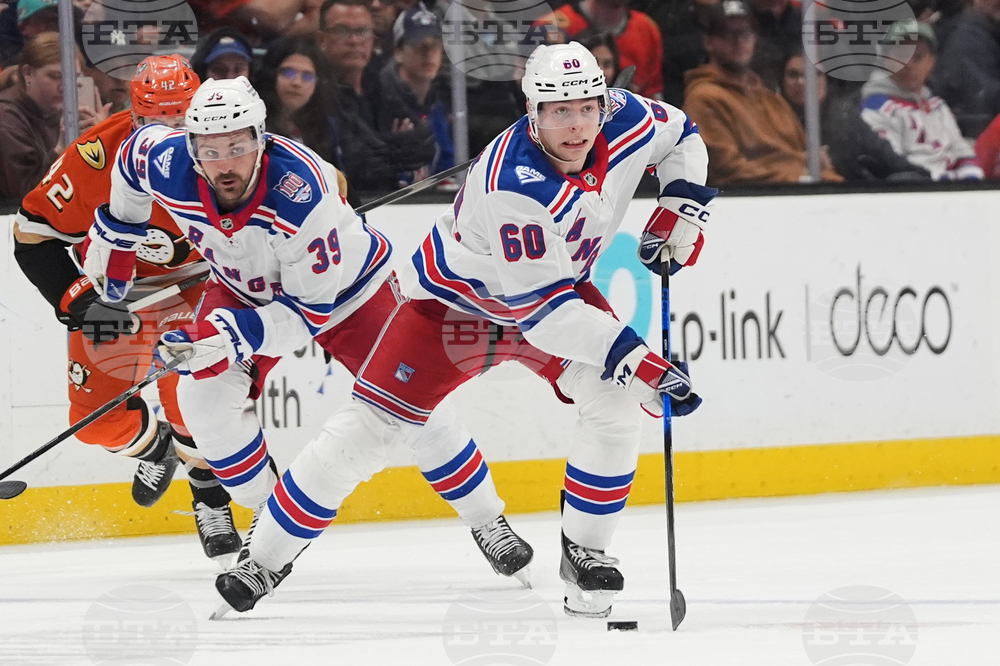 Rangers Ducks Hockey