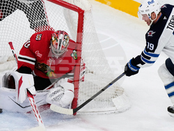 Jets Blackhawks Hockey