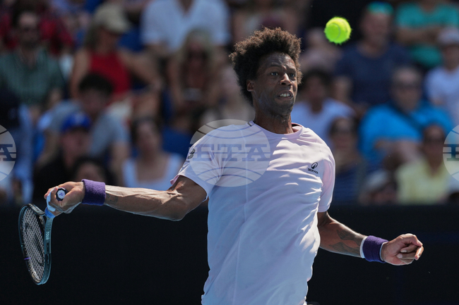 Дойдох да се забавлявам, призна Гаел Монфис след последния си мач на Откритото първенство на Австралия