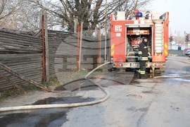 Варна - конна база „Фанагория“ - пожар