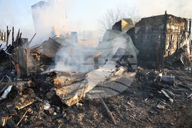 Варна - конна база „Фанагория“ - пожар