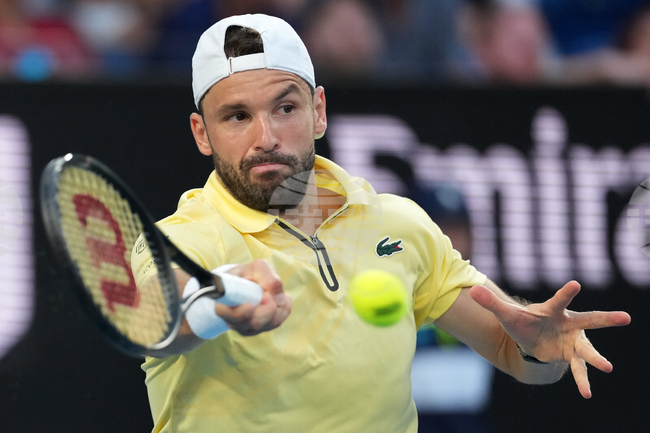 Григор Димитров отпадна в първия кръг на Откритото първенство на Австралия по тенис