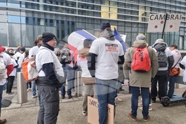 Франция - Страсбург - Европейски парламент - земеделци - протест