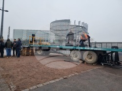 Франция - Страсбург - Европейски парламент - земеделци - протест