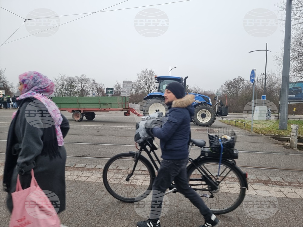 Франция - Страсбург - Европейски парламент - земеделци - протест