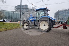 Франция - Страсбург - Европейски парламент - земеделци - протест