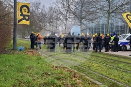 Франция - Страсбург - Европейски парламент - земеделци - протест