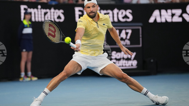 Григор Димитров падна с две позиции в световната ранглиста по тенис